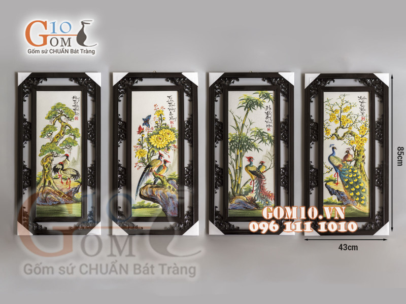 Tranh sứ Bát Tràng