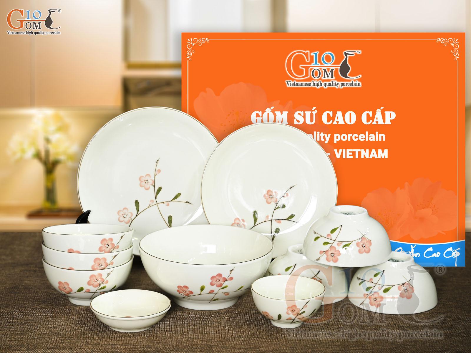 Bộ đồ ăn Bát Tràng