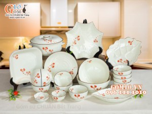 Bộ đồ ăn Bát Tràng