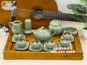 Ấm chén men hỏa biến