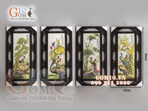 Tranh sứ Bát Tràng