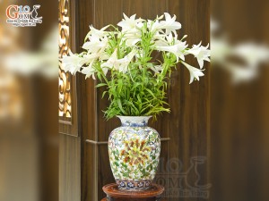 Lọ hoa Bát Tràng