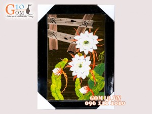 Tranh Gốm Bát Tràng