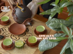 Ấm chén gốm
