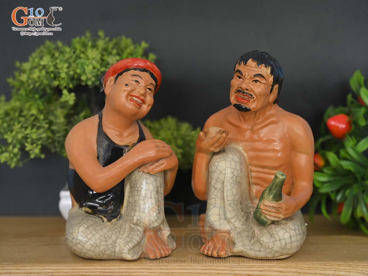 Tượng Chí phèo - thị nở
