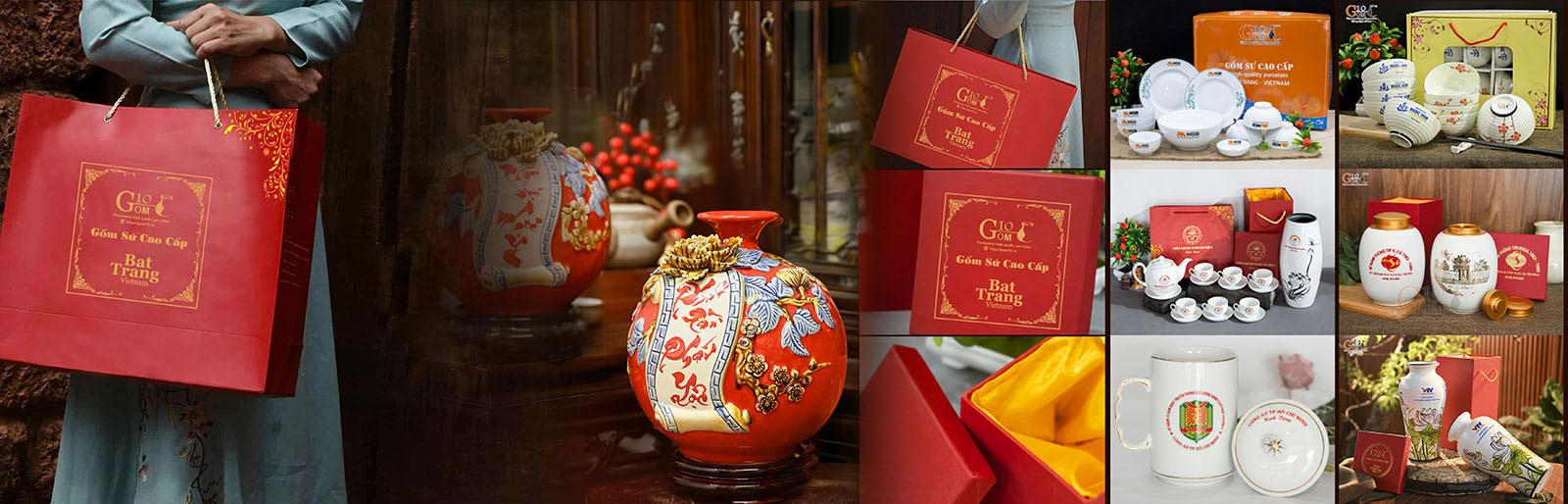 Gốm sứ in logo, Quà Tặng Doanh Nghiệp