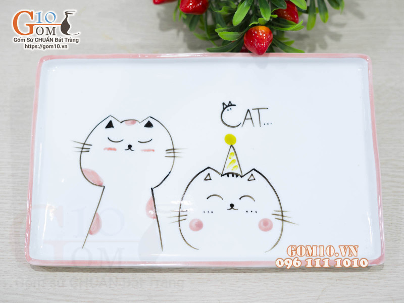 Khay chữ nhật vẽ mèo Ú là một sáng tạo tuyệt vời để thể hiện tài năng vẽ tranh của mình. Nhấp chuột để xem những bức tranh mèo Ú được vẽ trên khay chữ nhật đầy sáng tạo.
