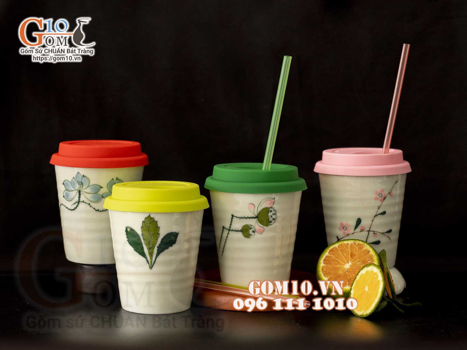Sự kết hợp của Cốc sứ Bát Tràng và nắp Silicon mà không phải ai cũng biết
