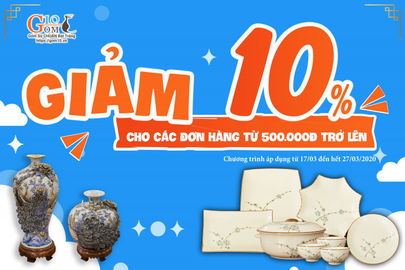 Chương trình khuyến mại tháng 3/2020