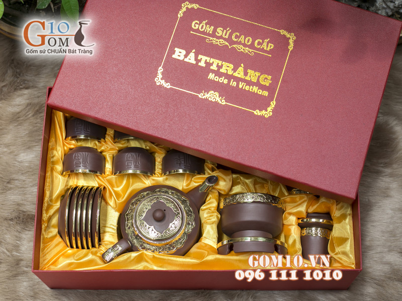 Quà Tặng Gốm Sứ Ngày Khai Chương Phát Tài Phát Lộc