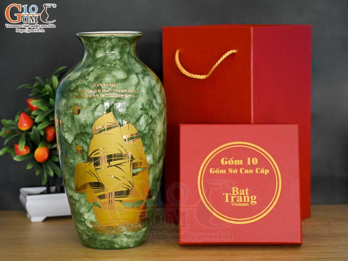 Tại sao nên lựa chọn lọ hoa gốm sứ Bát Tràng làm quà tặng