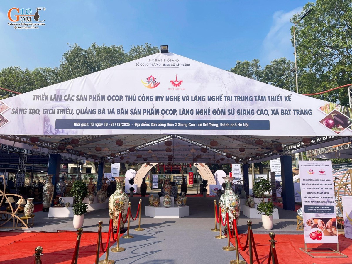 Bát Tràng hôm nay – Khi gốm làng kể câu chuyện OCOP bằng chính hơi thở đương đại