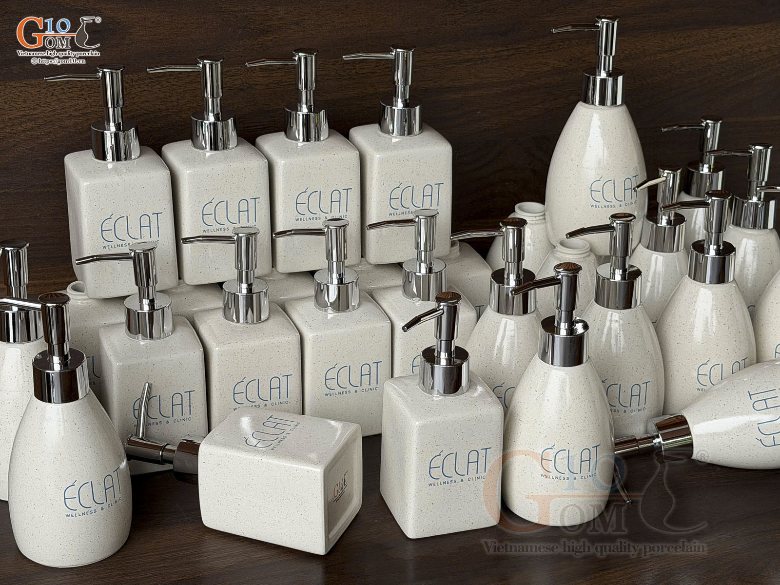 Gốm 10 Đồng Hành Cùng Éclat Wellness & Clinic: Tinh Tế Từ Những Vật Dụng Nhỏ Nhất