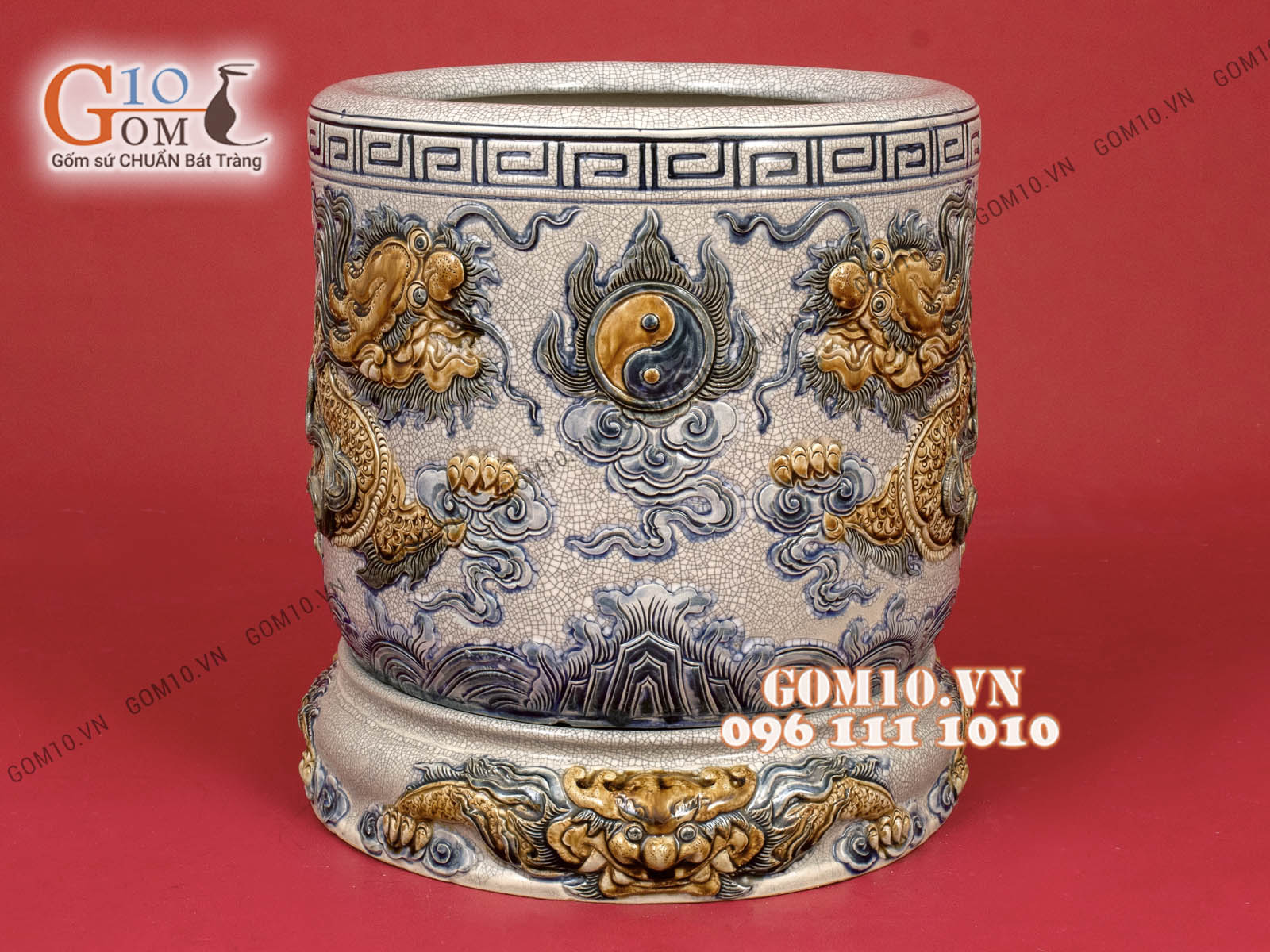 Tại sao nên mua chân đế bát hương bằng sứ Bát Tràng