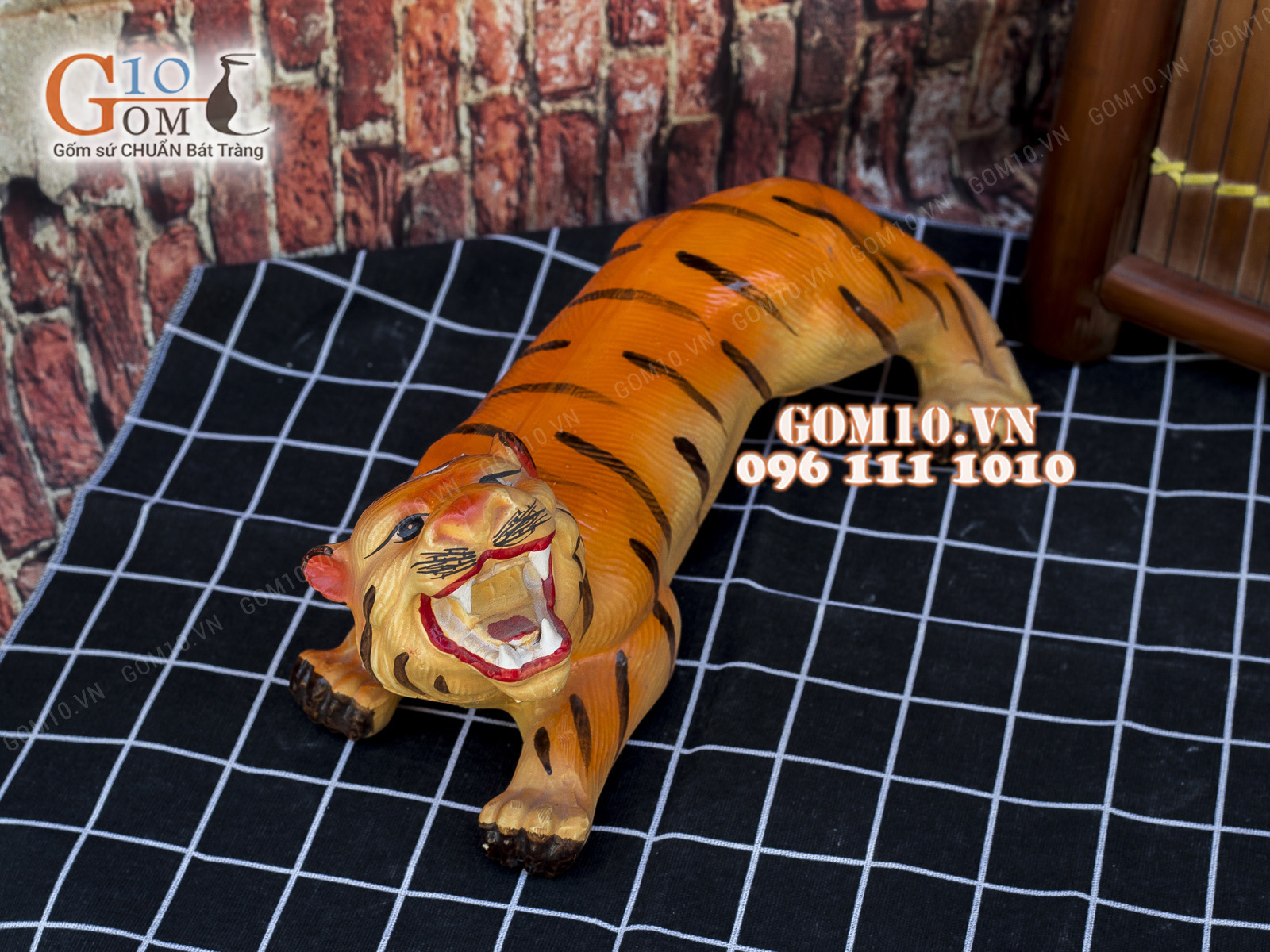 Ý Nghĩa Tượng Hổ Bằng Gốm Sứ Trong Phong Thuỷ - Gốm 10