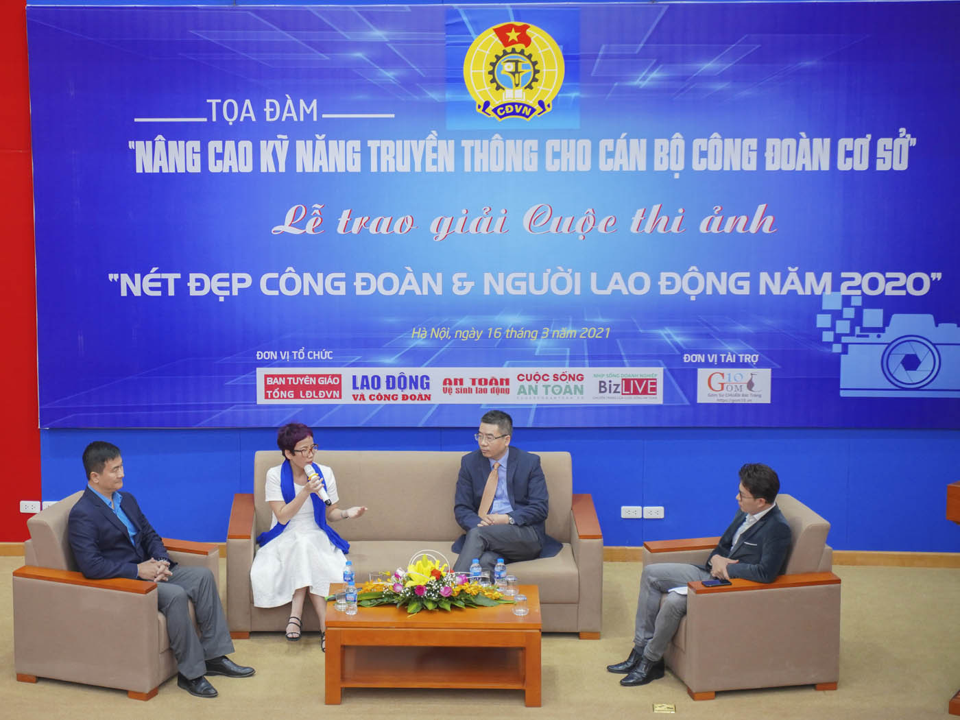 Gốm 10 Hân Hạnh Là Nhà Tài Trợ Tại Buổi Tọa Đàm Nâng Cao Kỹ Năng Truyền Thông Cho Cán Bộ Công Đoàn Cơ Sở Năm 2020