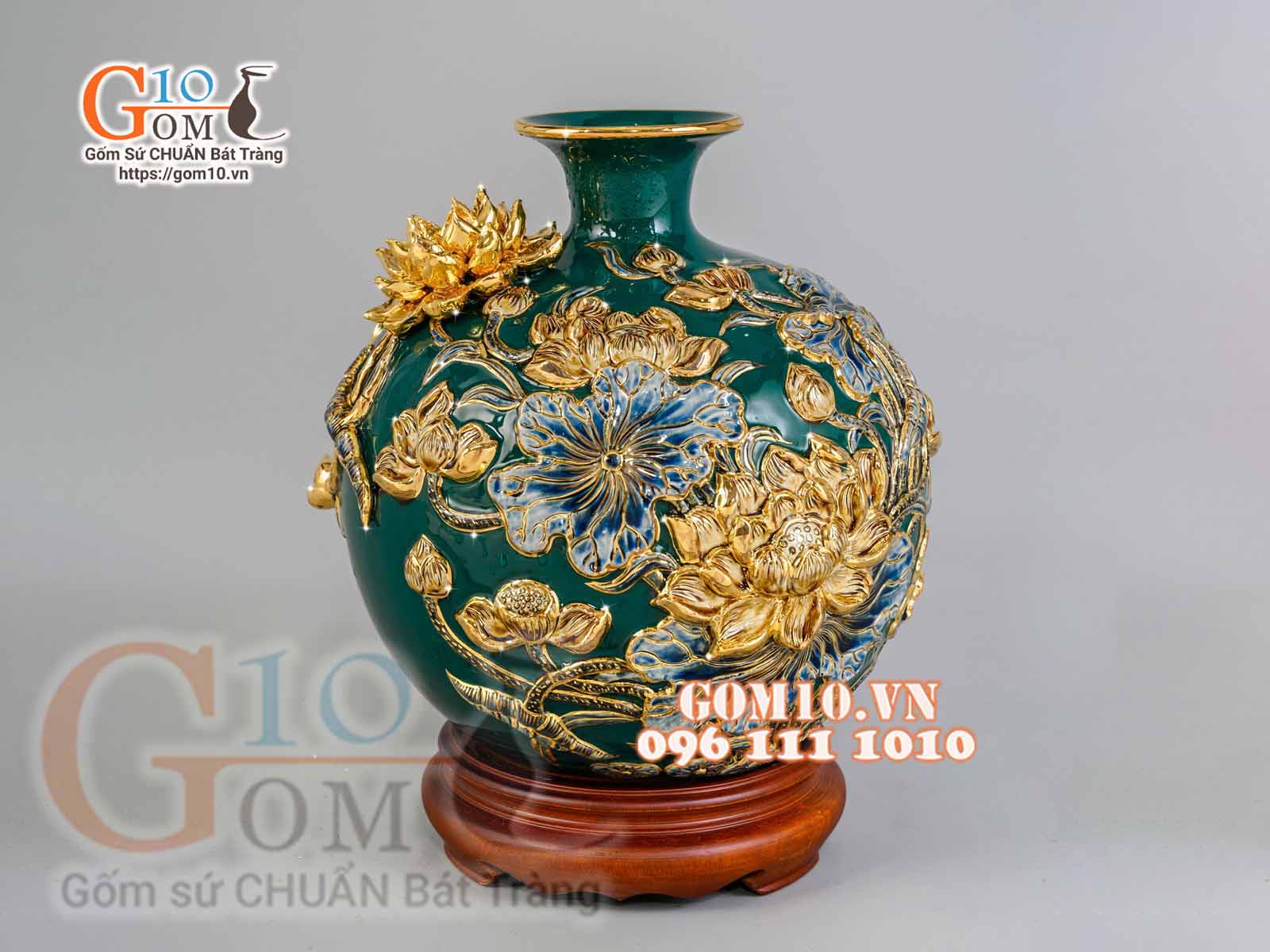 Gốm Sứ Vẽ Vàng - Nét Độc Đáo Của Làng Nghề Gốm Bát Tràng 