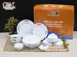Đón Tết Cùng MSB - Gốm 10 Hoàn Thành Hợp Đồng Hàng Trăm Bộ Đồ Ăn In Logo Quà Tặng Tết Nhâm Dần 2022