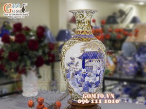 Điểm danh các mẫu bình phong thủy gốm sứ Bát Tràng vạn người mê