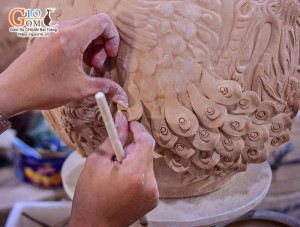 Gốm sứ đắp nổi và những điều bạn nên biết