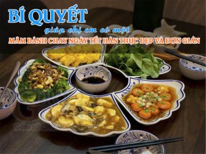 Bí quyết giúp chị em có một mâm bánh chay ngày Tết Hàn thực đẹp và đơn giản