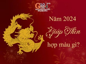 Năm 2024 Giáp Thìn hợp màu gì?
