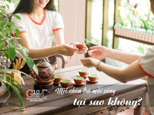 Một chén trà mỗi sáng nhưng cũng khiến cuộc sống của bạn thêm thú vị, tại sao không?