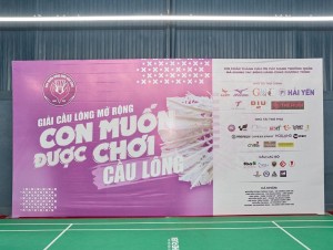 Gốm 10 - Đồng hành cùng hơn 350 VĐV tham gia giải đấu góp phần đưa cầu lông đến vùng sâu, vùng xa