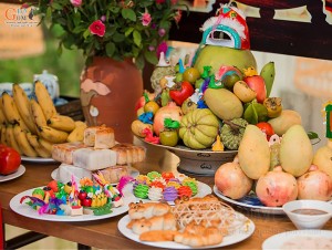 Mâm cỗ trung thu, Ý nghĩa & cách bài trí mâm cỗ đẹp và đơn giản