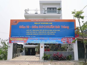 [Hà Nội] KHAI TRƯƠNG ĐẠI LÝ NHƯỢNG QUYỀN KHÁNH AN – GỐM 10