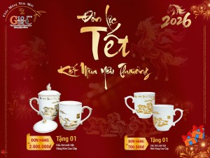Đón Lộc Tết - Kết Mùa Yêu Thương Cùng Gốm 10