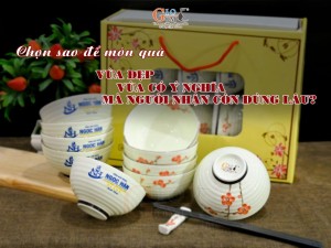 Chọn sao để món quà vừa đẹp, vừa có ý nghĩa, mà người nhận còn dùng lâu?