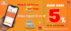 Đăng kí tài khoản & Đăt hàng nhận ưu đãi lớn