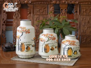 Mua lọ hoa giá rẻ, đẹp, chất lượng gốm sứ Bát Tràng ở đâu?