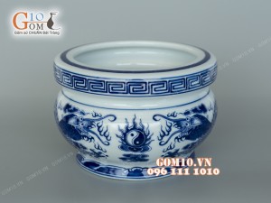 Bát hương quả lựu cổ - Nét Độc Đáo Gốm Sứ Bát Tràng