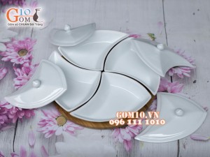 Trang trí nhà ngày tết đơn giản với đồ gốm sứ