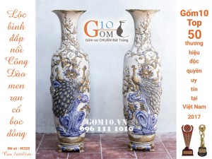 Mẫu Lục Bình Bát Tràng đẹp