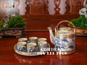 Top 5 Bộ Ấm Chén Men Rạn Bọc Đồng Đáng Mua Năm 2021