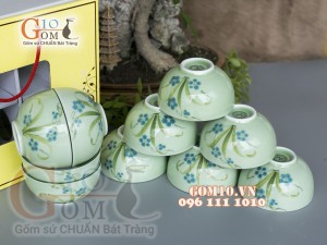 Quy trình sản xuất Bát cơm Bát Tràng đẹp, chất lượng