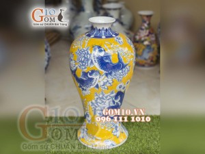 Mai Bình Tích Lộc Bát Tràng Dành Cho Người Mệnh Kim 