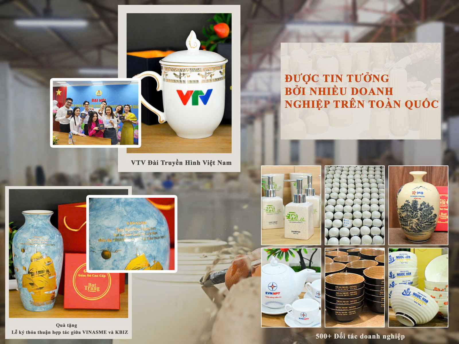 Đối tác khách hàng đã tin tưởng Gốm 10