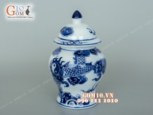 Chóe Phúc Lộc họa tiết Rồng, cao 16cm