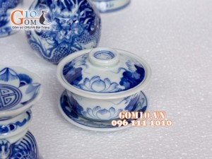 Bát sâm men dong cổ 