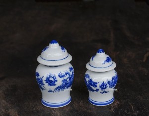 Chóe men trắng 15cm