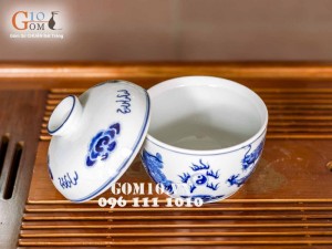 Bát nắp to vẽ rồng