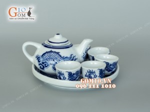Bộ ấm chén thờ Phúc Lộc