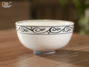 Bát cơm men cổ vẽ hoa móc (Hàng Đặt SX)