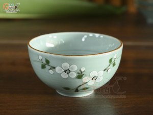 Bát cơm Ngọc Thanh Dương vẽ hoa Đào