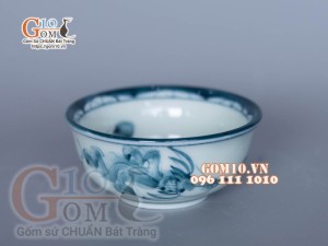 Bát mắm họa tiết Rồng Phượng Hóa