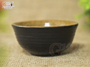 Bát mắm men gốm